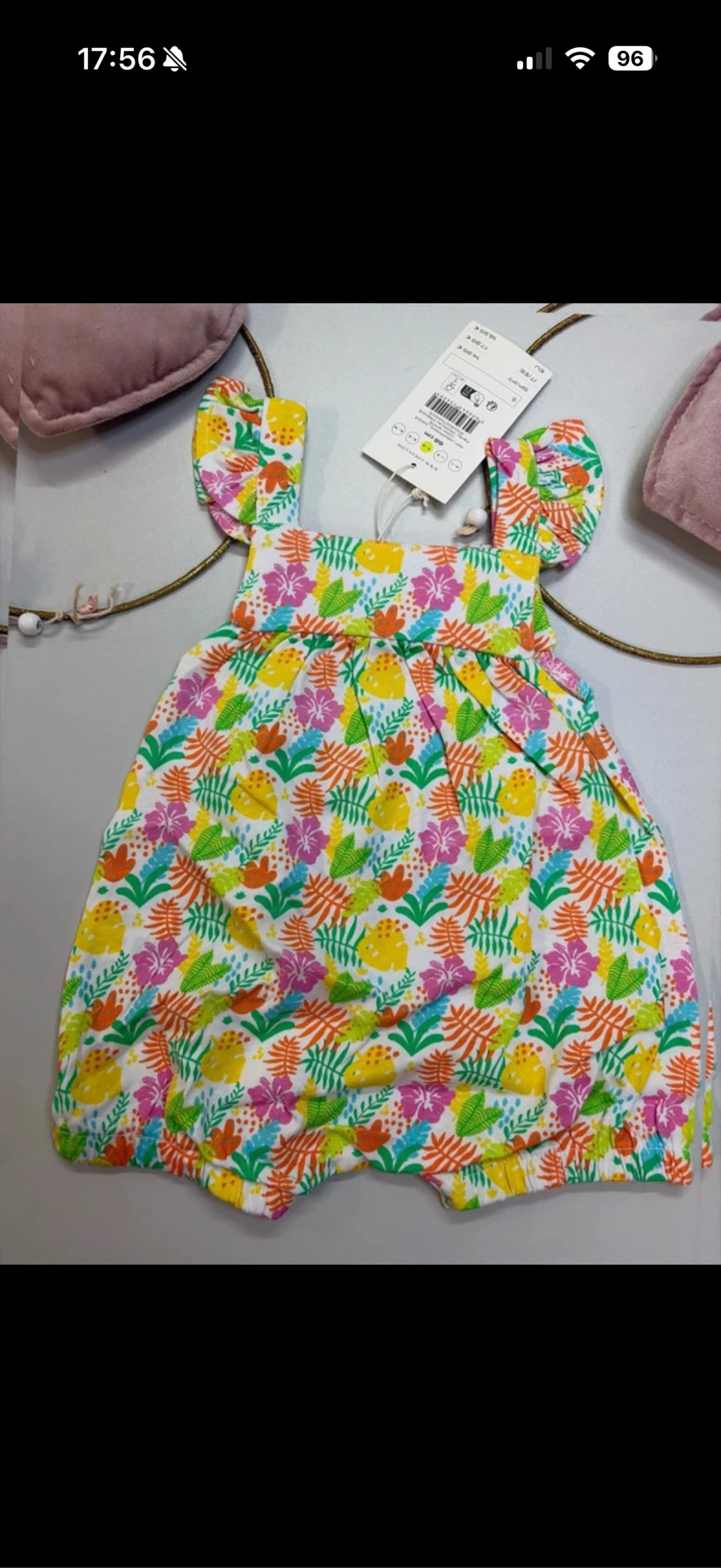 Baby Girl Jumpsuit - new - losan - size 3/6 months – photo 4